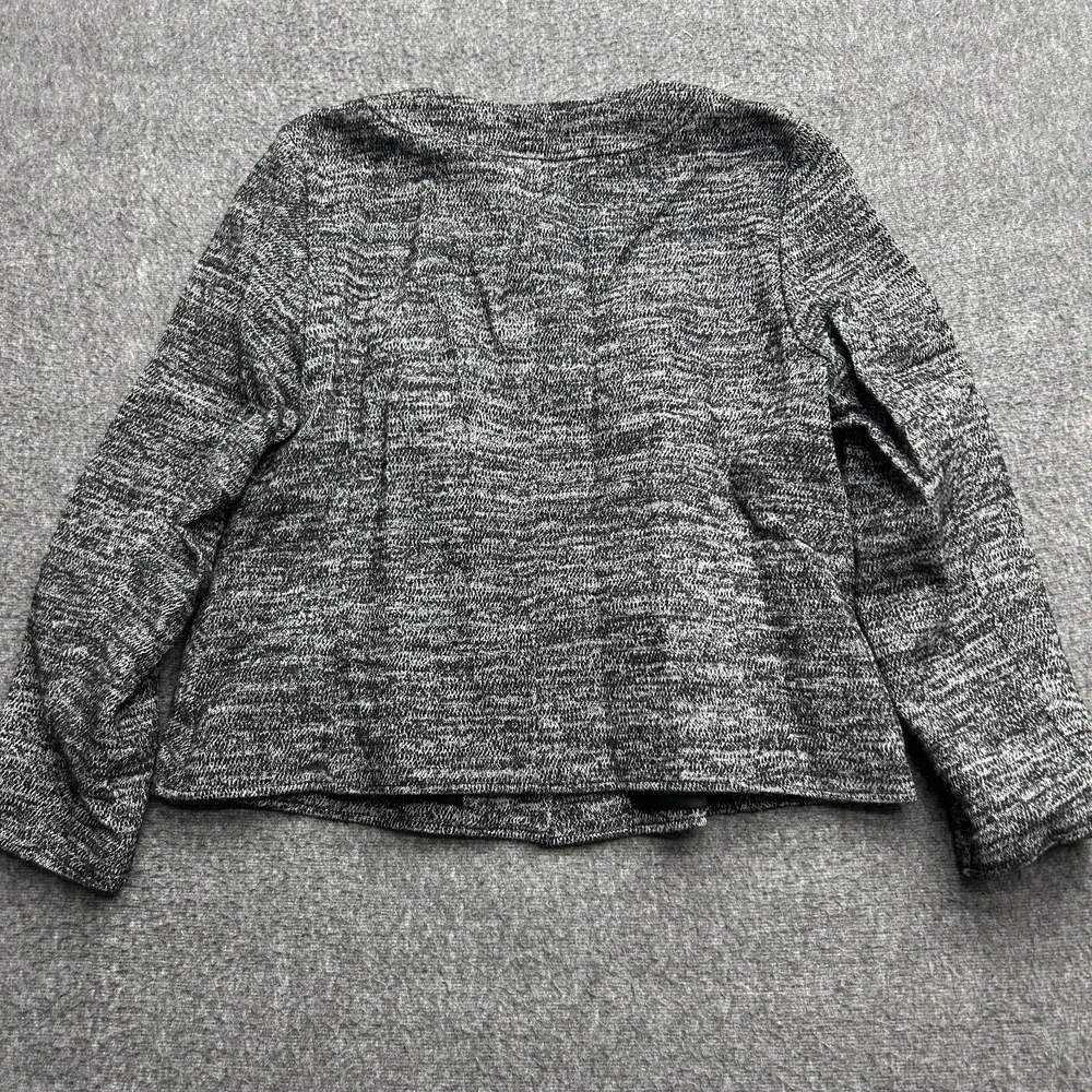 J Jill Blazer Wool Blend Tweed Button Up Jacket Large Petite Work‎ Career